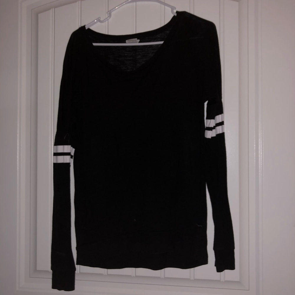 VS PINK off the shoulder long sleeve